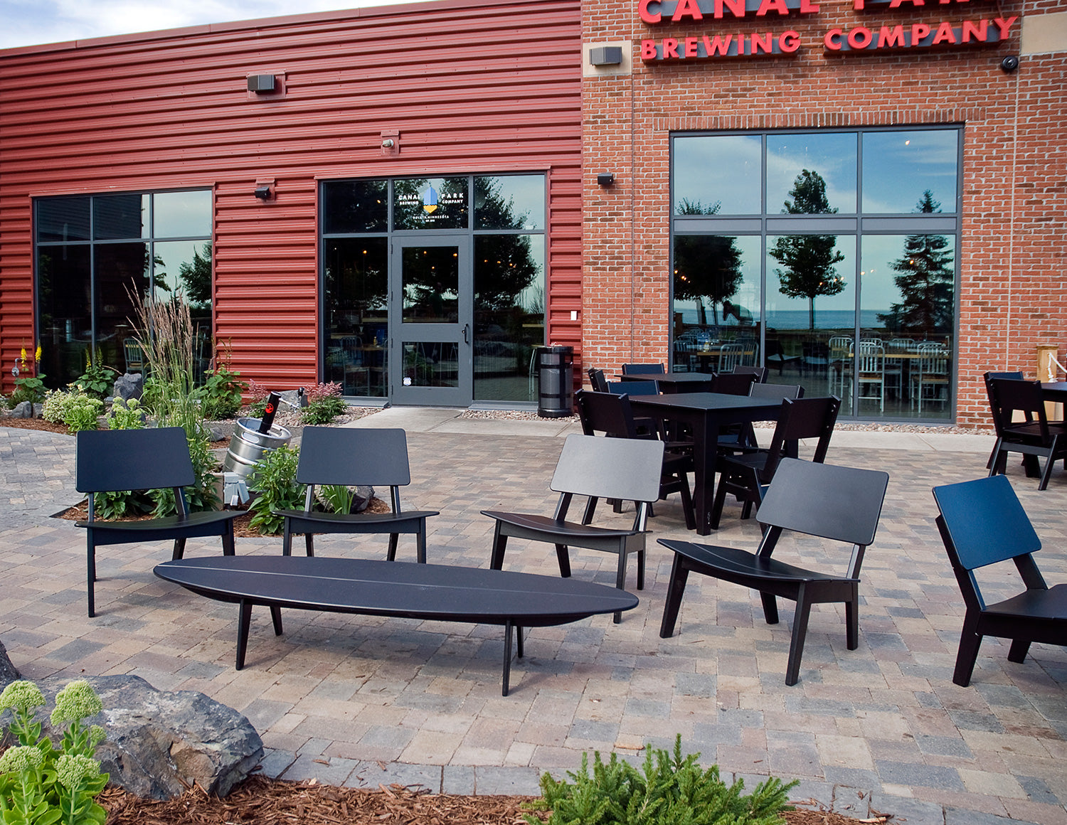 Featured Project: How Loll outdoor furniture creates the ideal atmosphere at Canal Park Brewing Co.