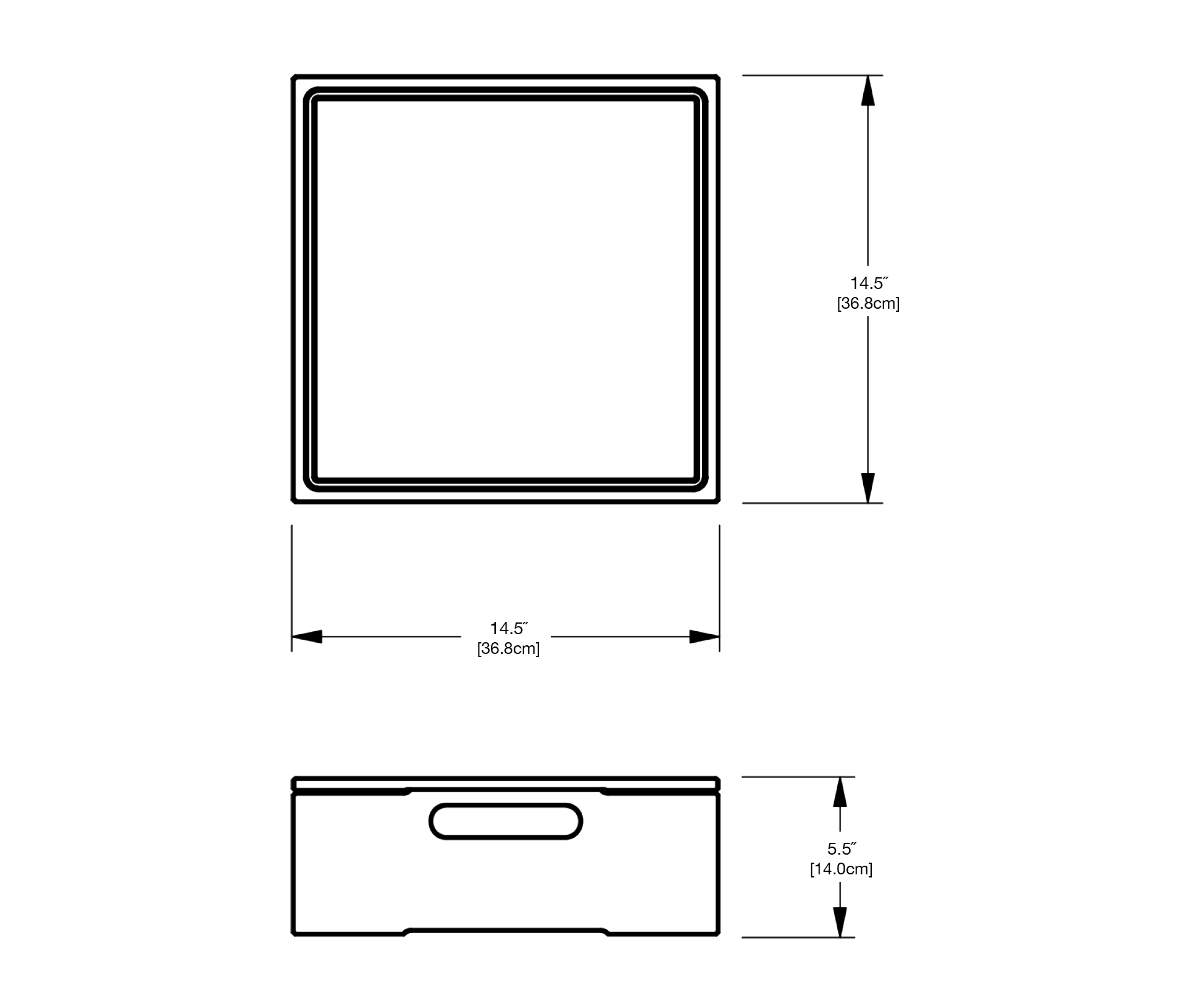 A La Carte Box Dimensions