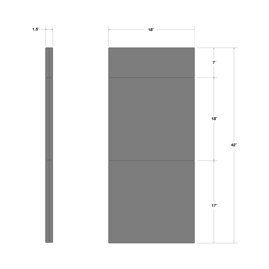 Lollygagger Cushion Dimensions