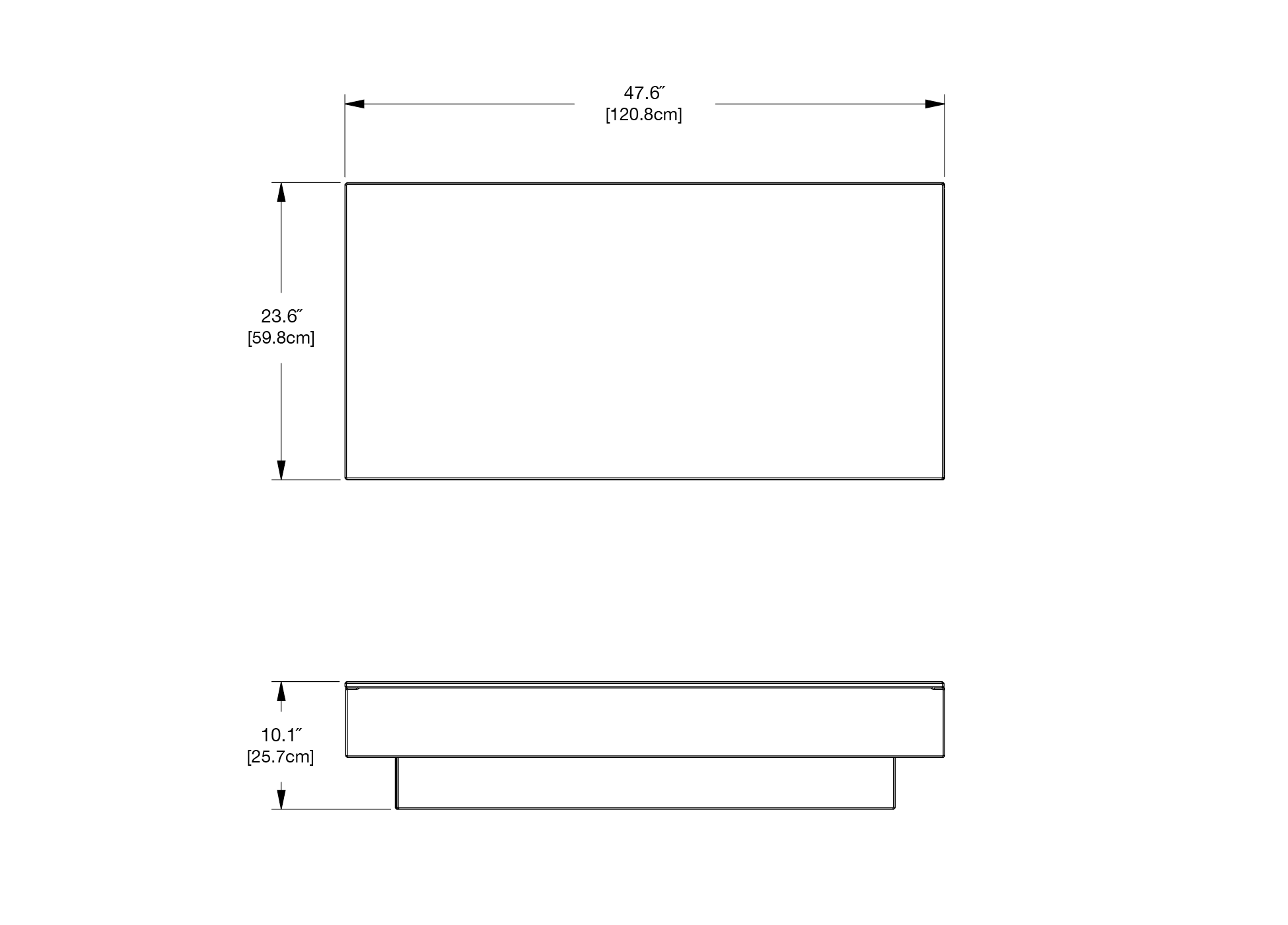 Platform One Coffee Table Dimensions