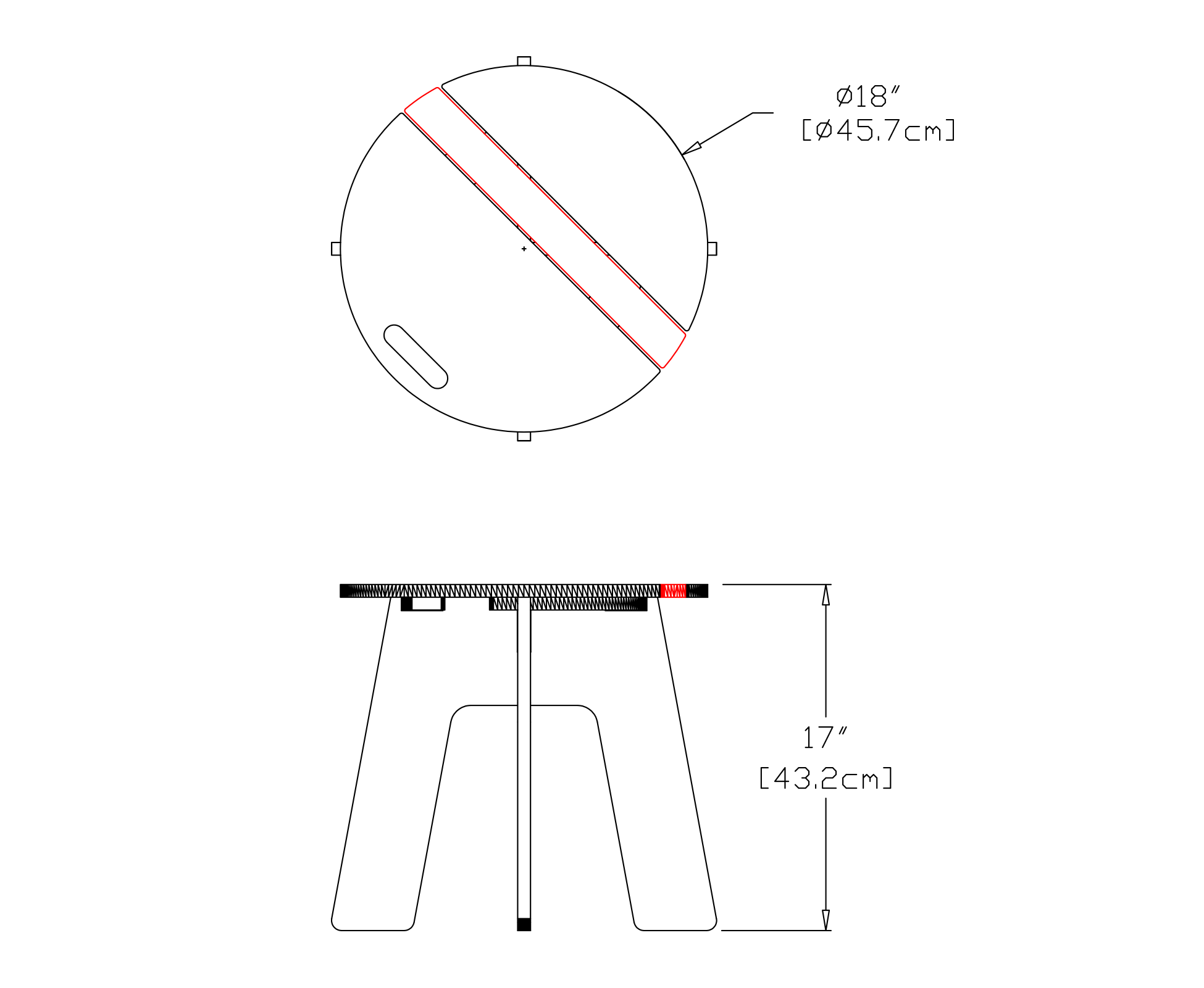 Racer Side Car Table Dimensions