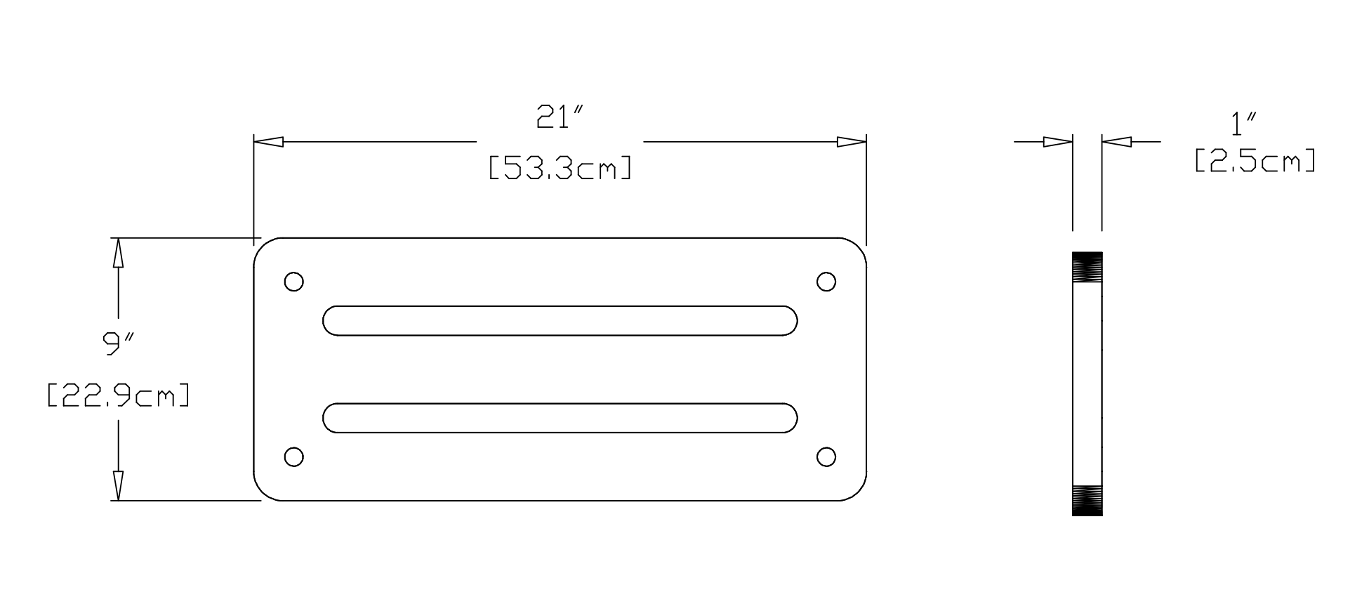 Rope Swing Dimensions