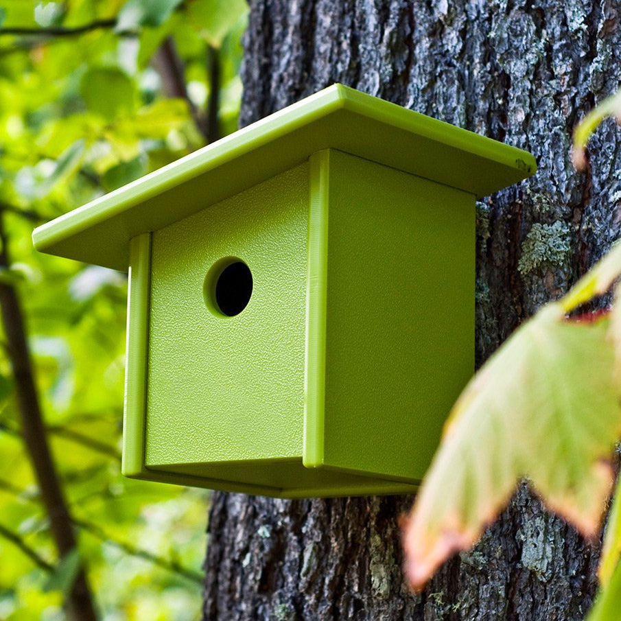modern birdhouse