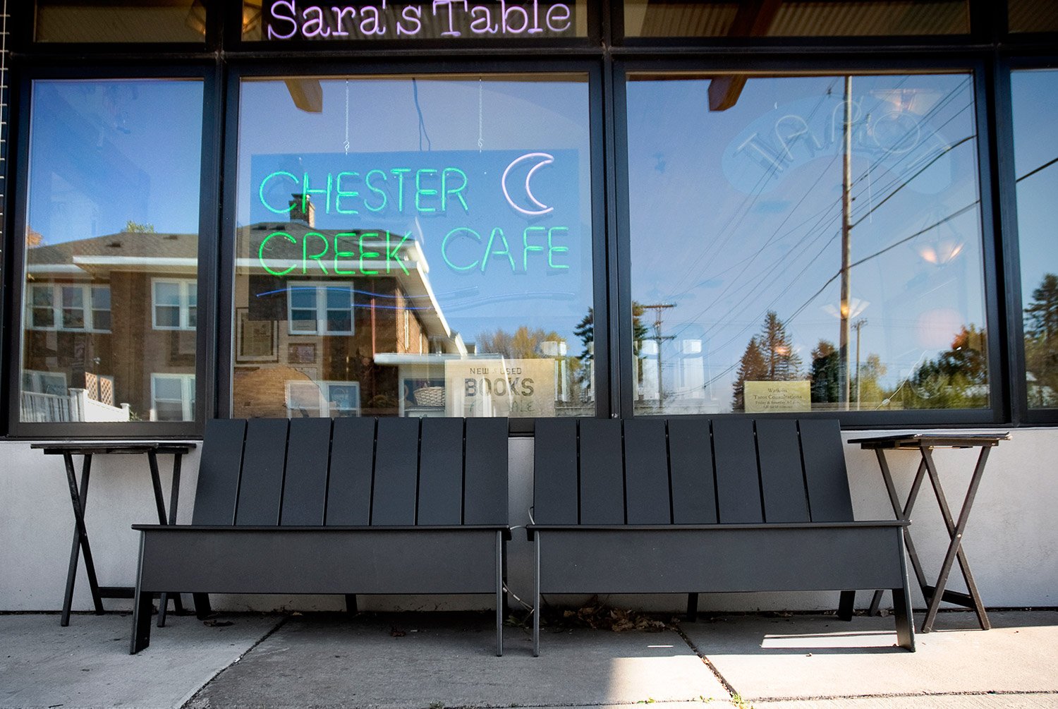 outdoor benches