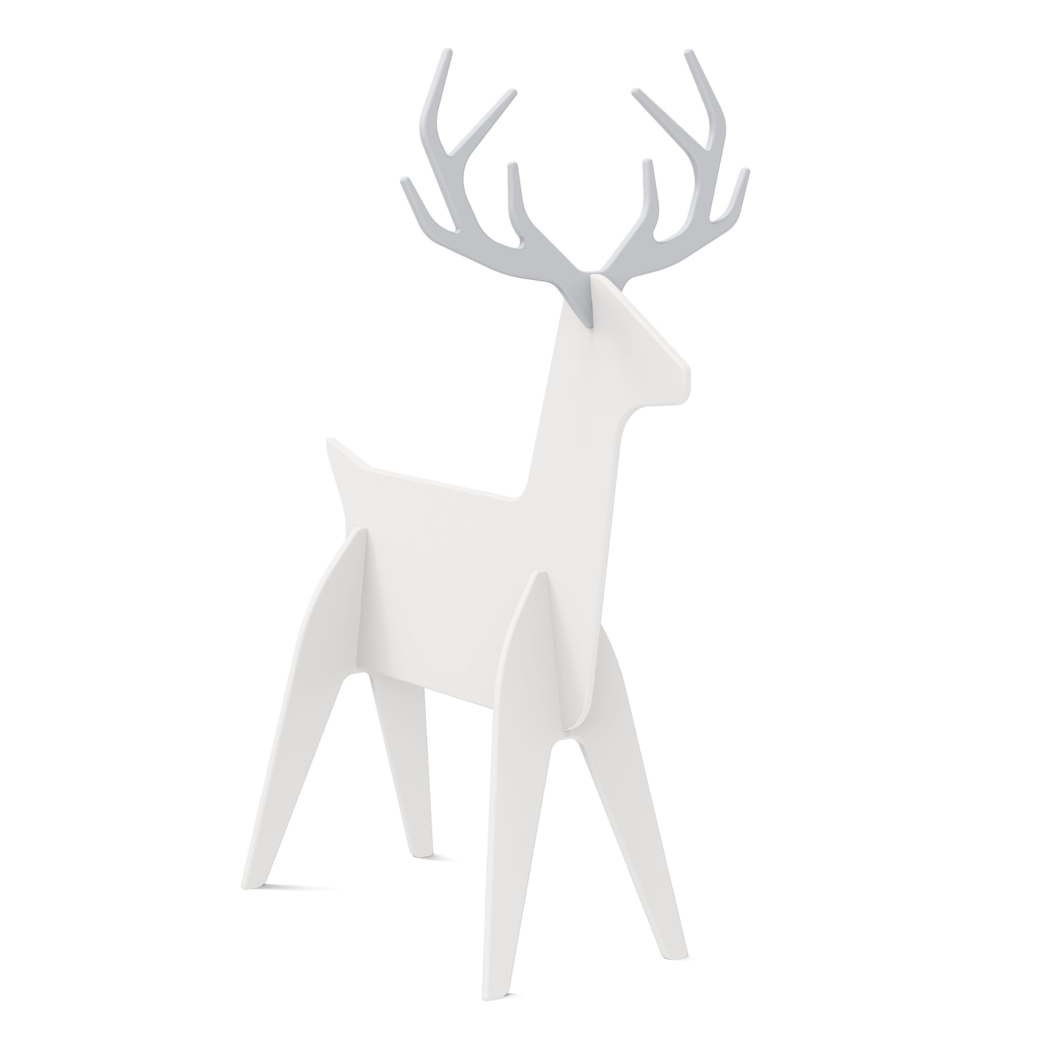 5ft reindeer in Cloud White