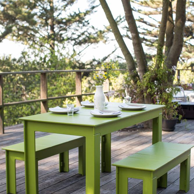 lollygagger picnic table benches deck