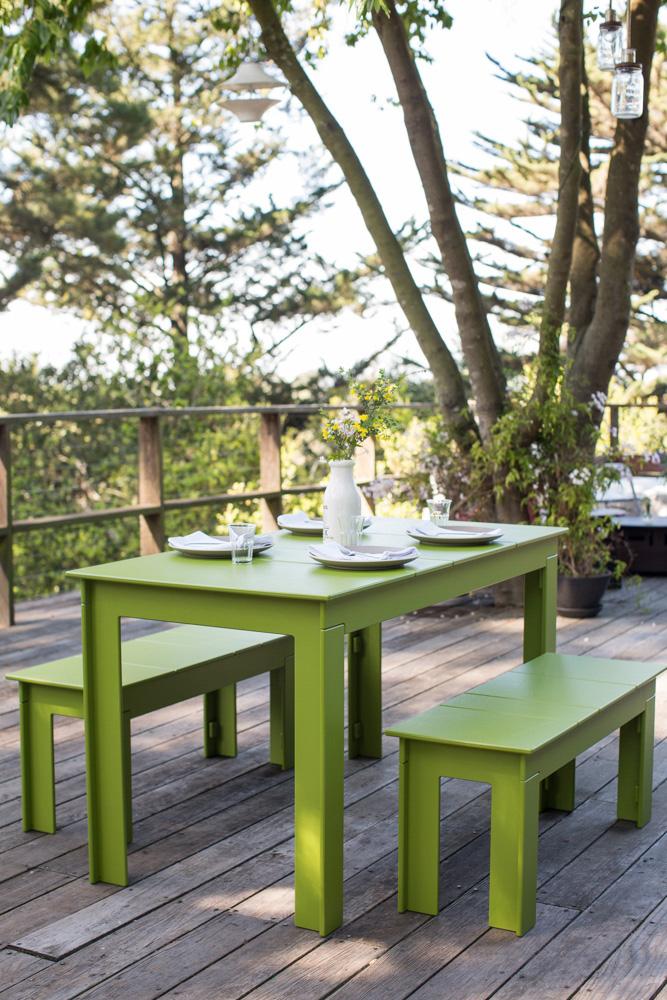lollygagger picnic table benches deck