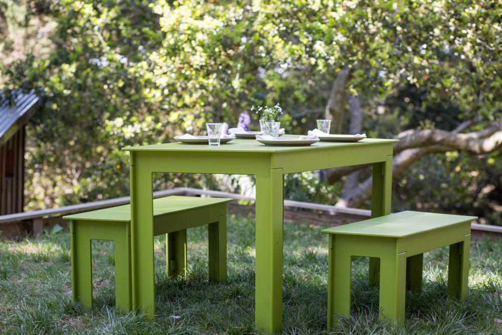 lollygagger picnic table bench yard