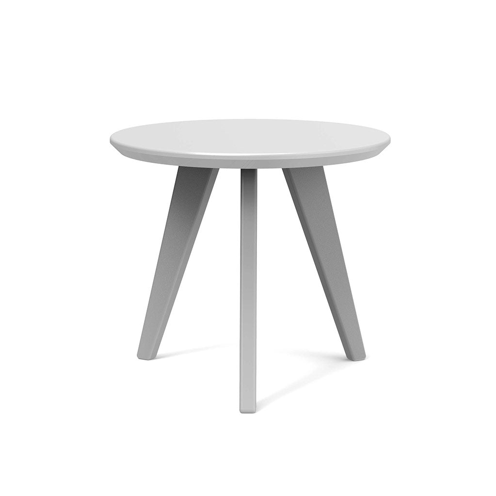 driftwood studio shot of round satellite end table 18 inch