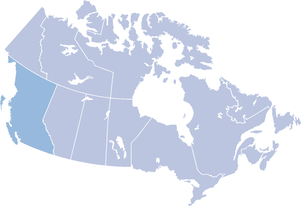 Canada Regional Reps Map