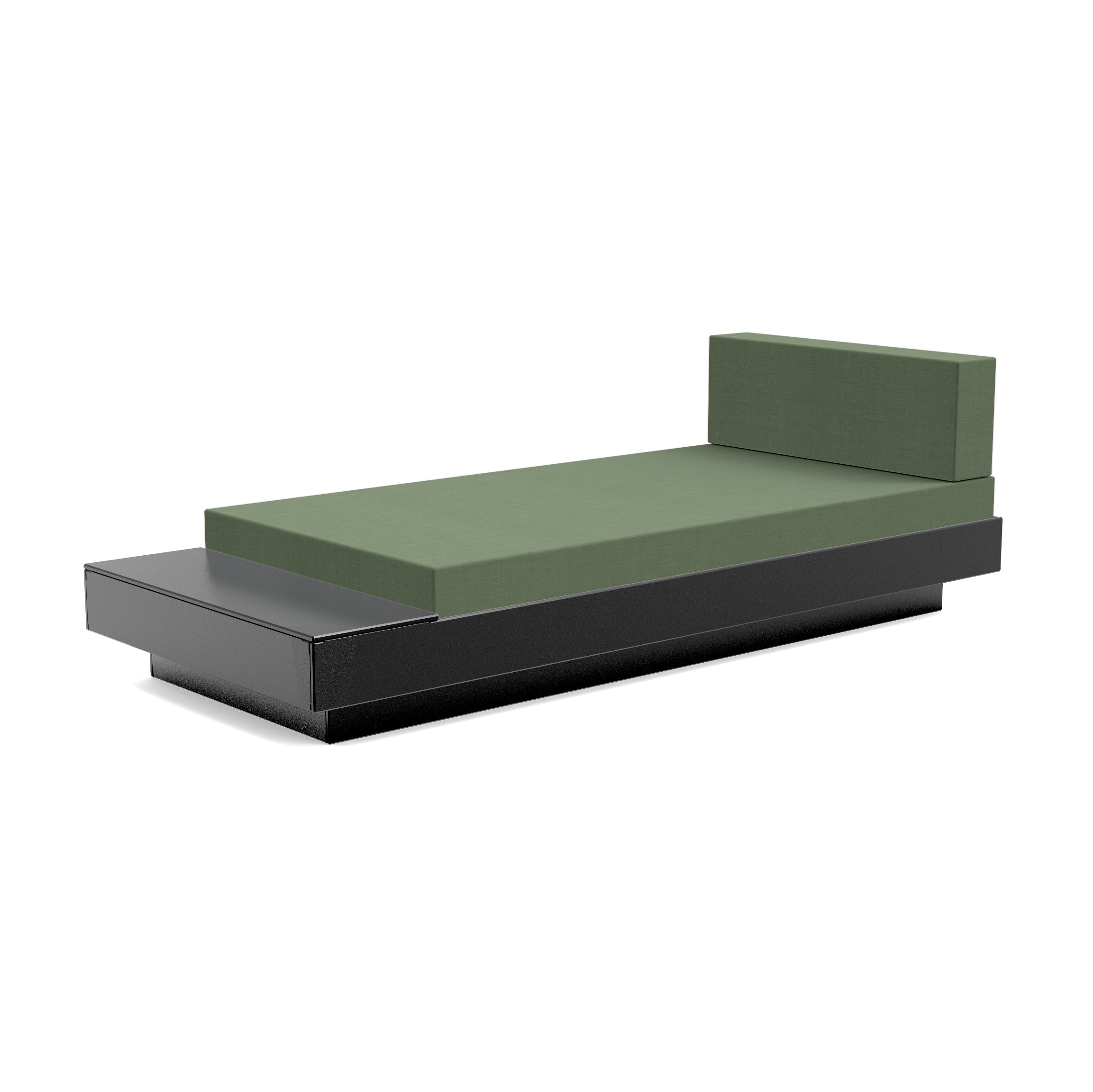 Platform One Chaise Lounge with Table