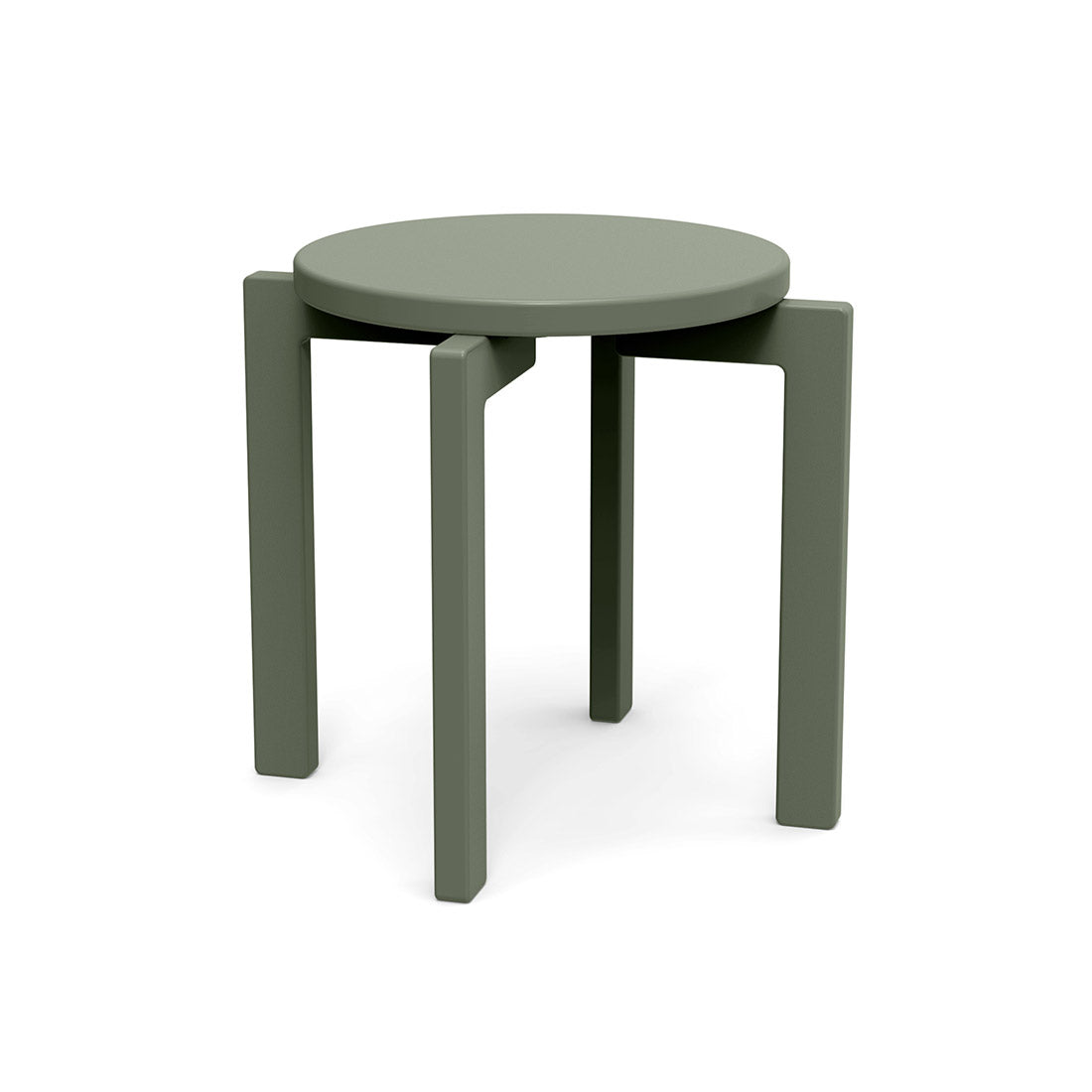 Simple, stacking, and sturdy stool. Made with 100% recycled