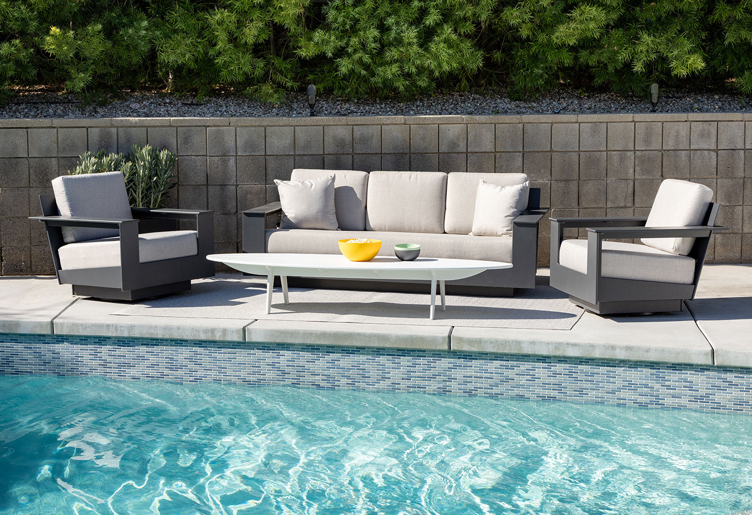 Nisswa Sofa and Lounge Swivel Bundle – Loll Designs