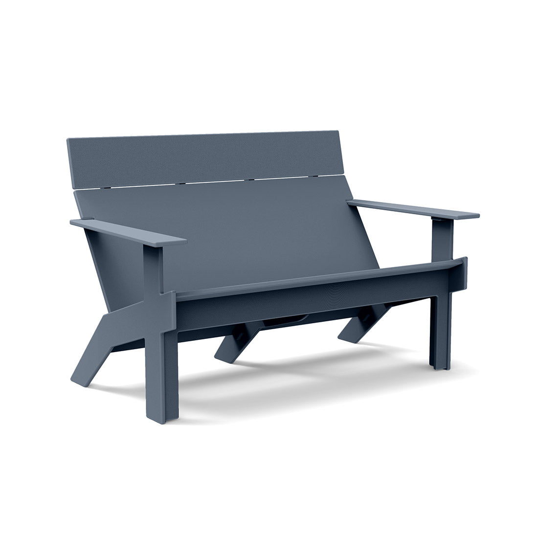 Loll Designs Tall Lollygagger Sofa Ash Blue