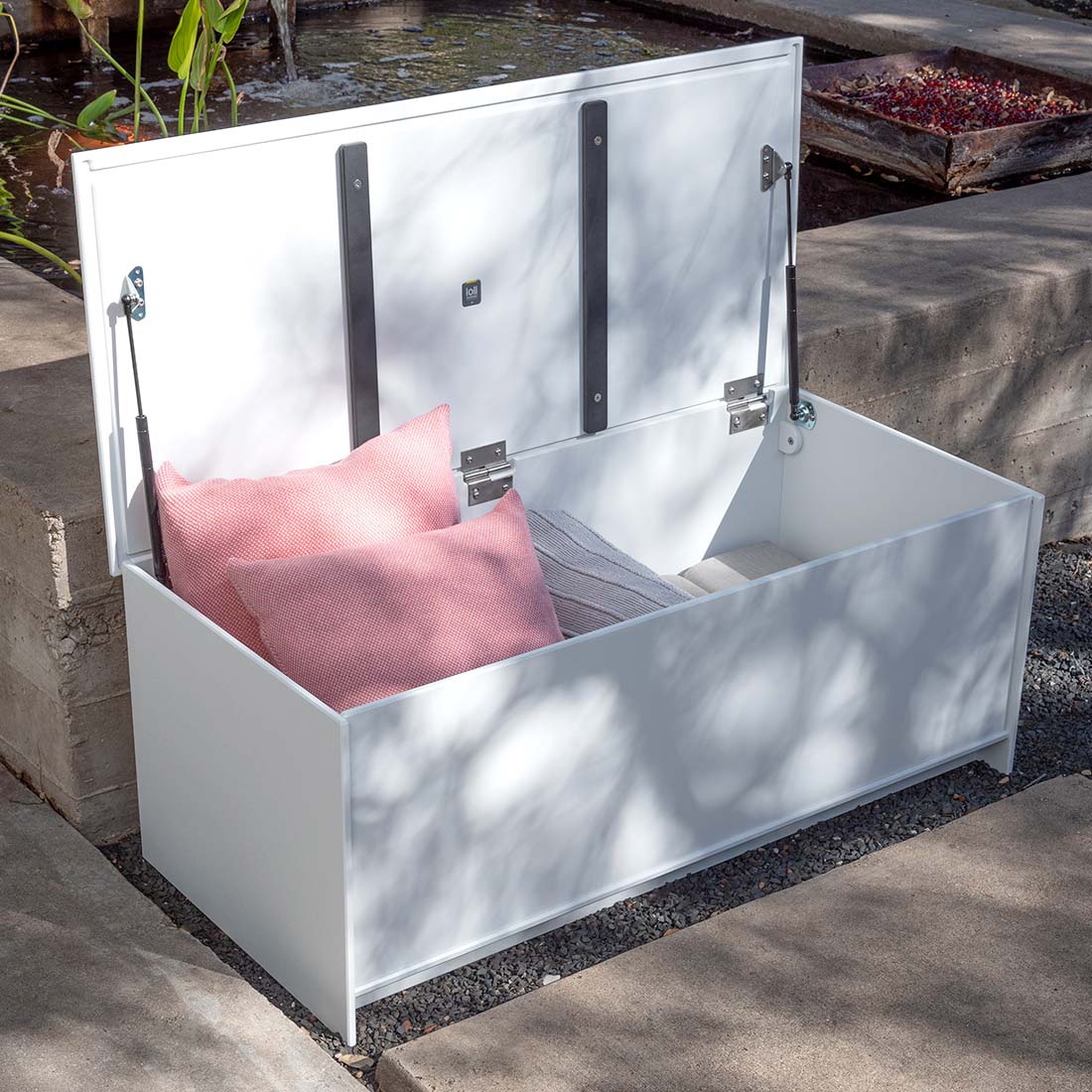 Storage Slider Outdoor Slider Storage Chest – Loll Designs