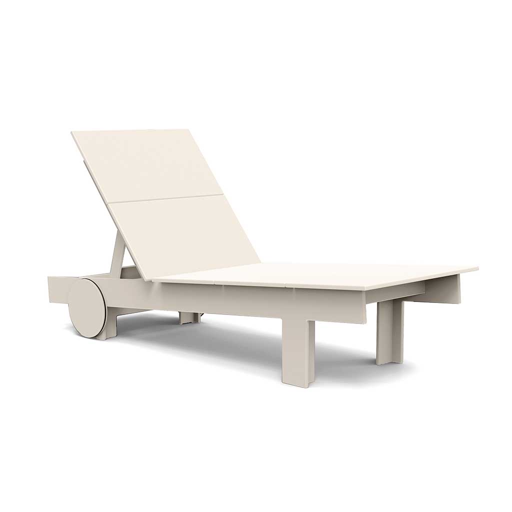studio image of a fog tall chaise.