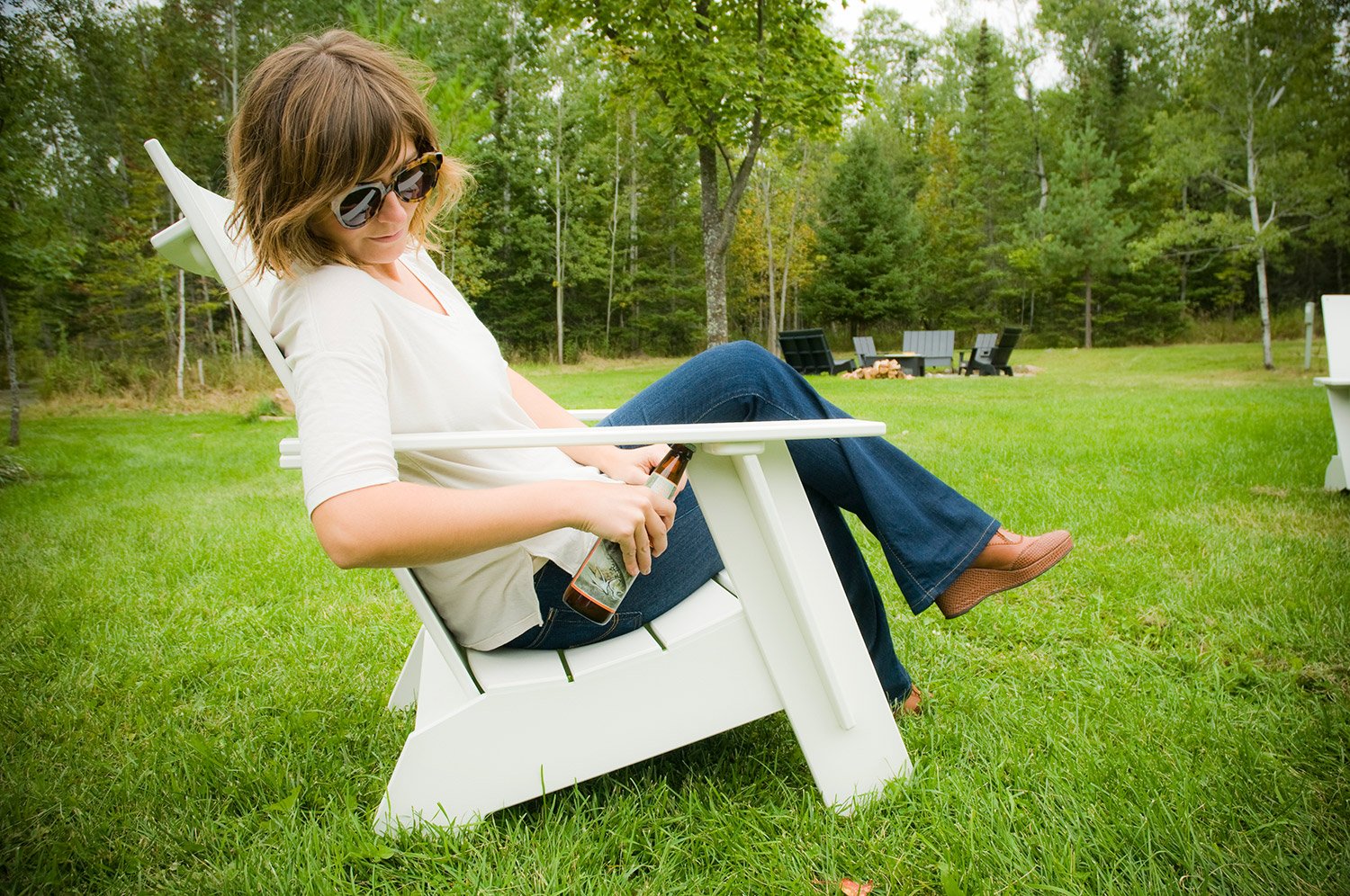 modern adirondack chair bottle opener