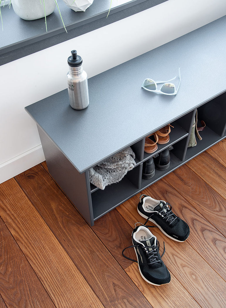 Modern Cubby Bench for Indoor/Outdoor Storage – Loll Designs