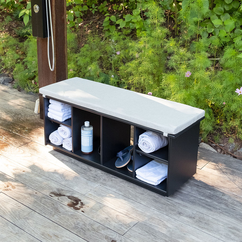 Modern Cubby Bench for Indoor/Outdoor Storage – Loll Designs