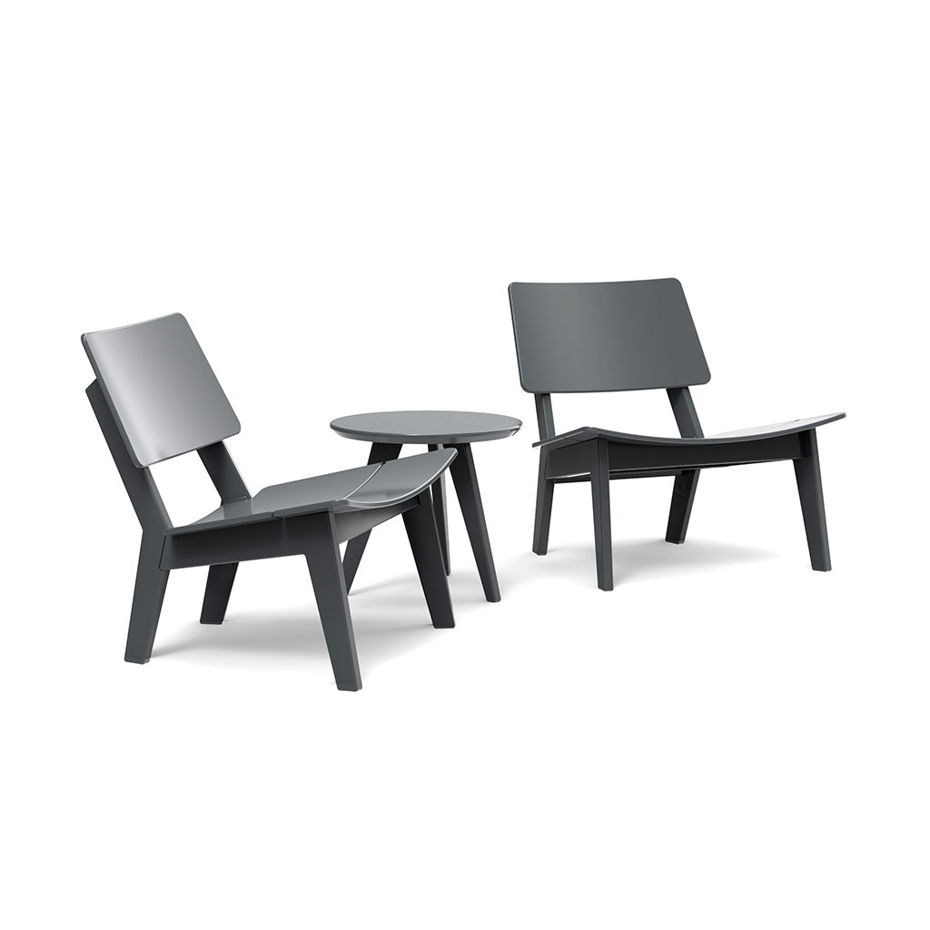 Lago Lounge Chair and Satellite End Table Bundle
