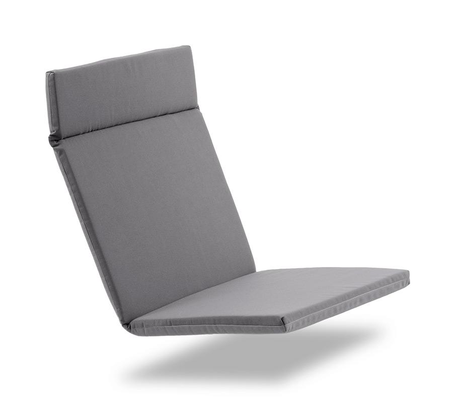 Grey Lollygagger outdoor cushion