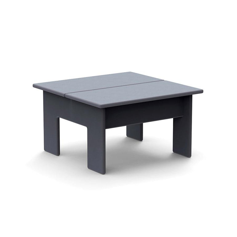 a small table with two legs