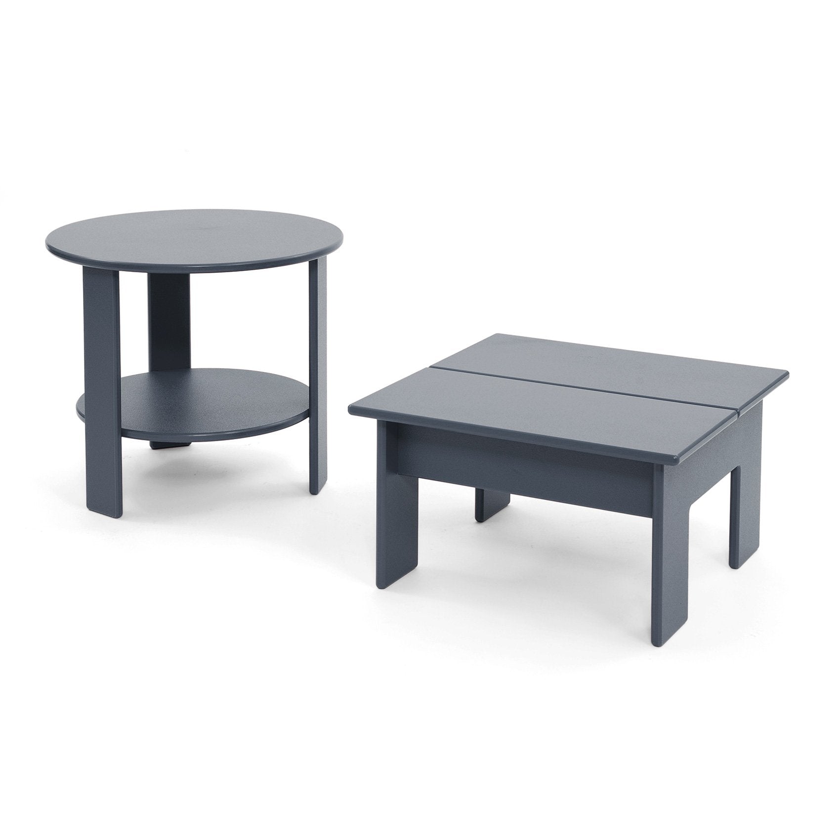 lollygagger side table and ottoman
