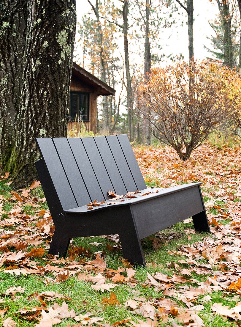 outdoor furniture picket bench