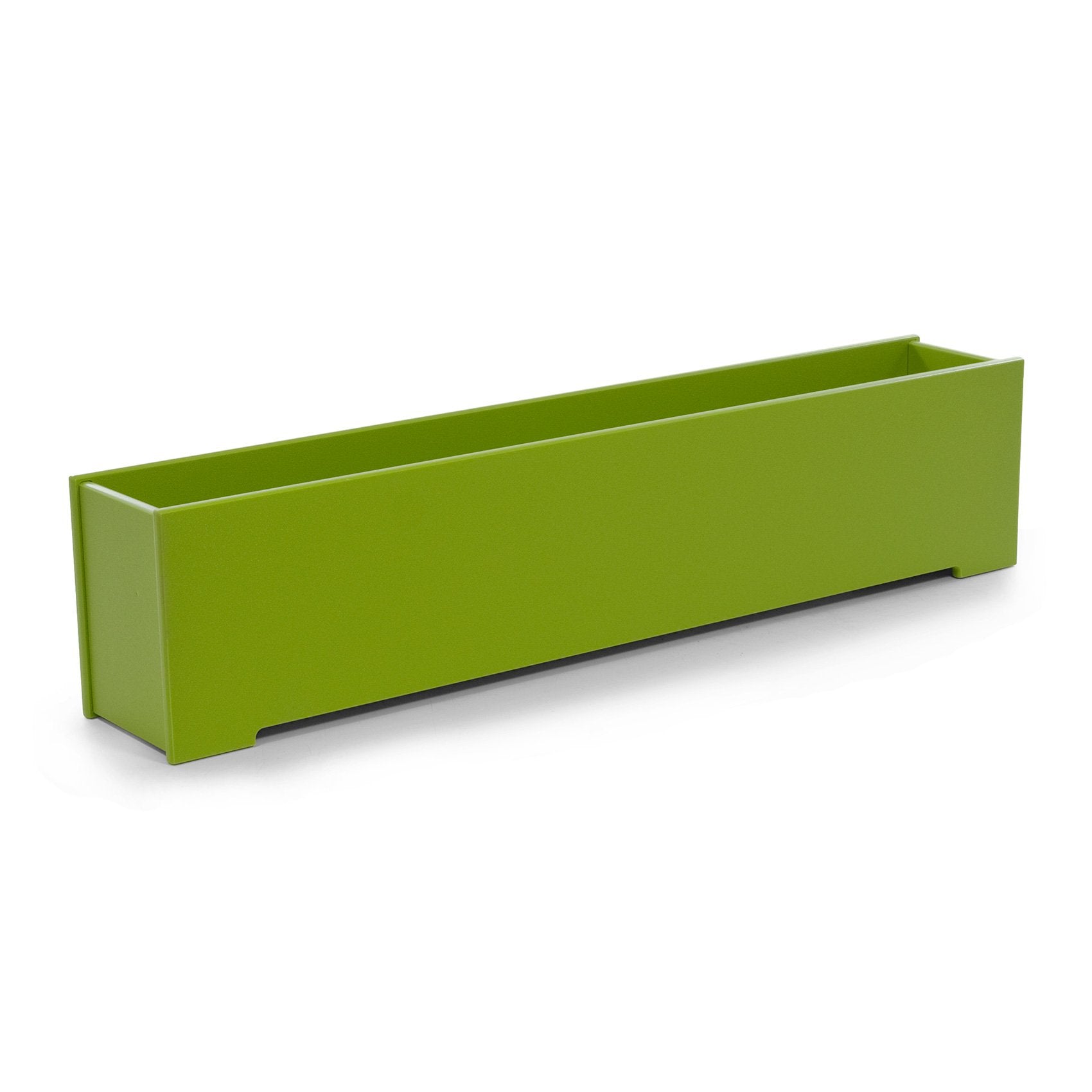 modern design indoor/outdoor plastic box series planter Loll Designs Rectangle Planter (8 Gallon)