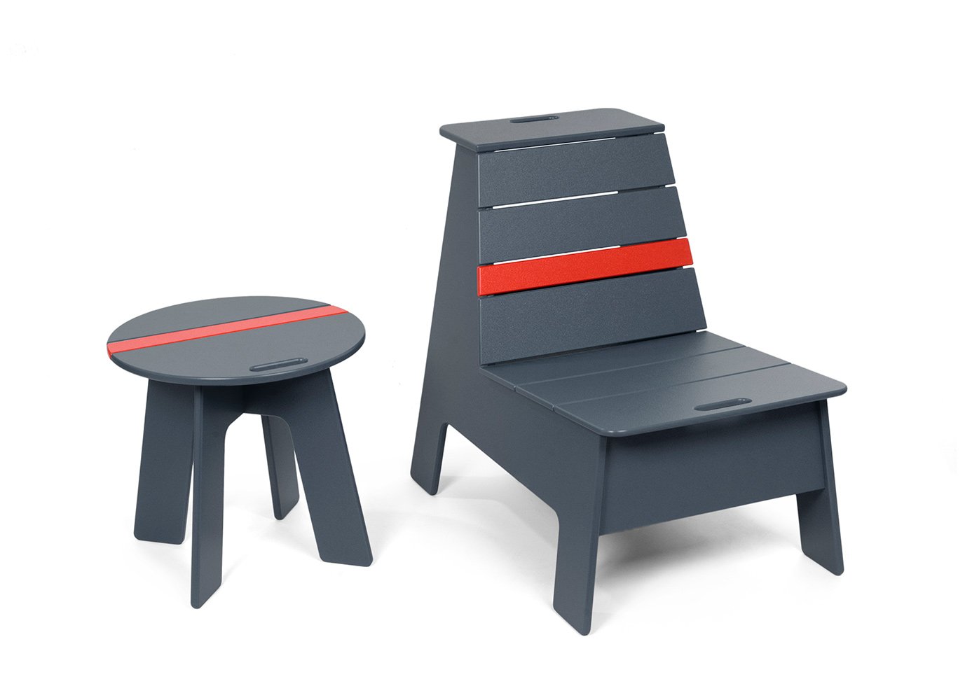 Round Side Table in Loll's Racer Collection – Loll Designs