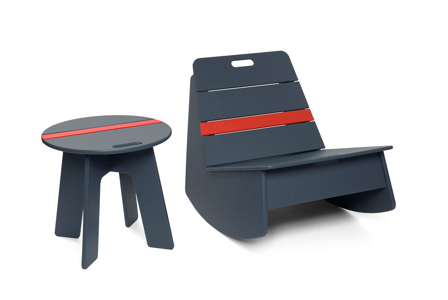 Round Side Table in Loll's Racer Collection – Loll Designs