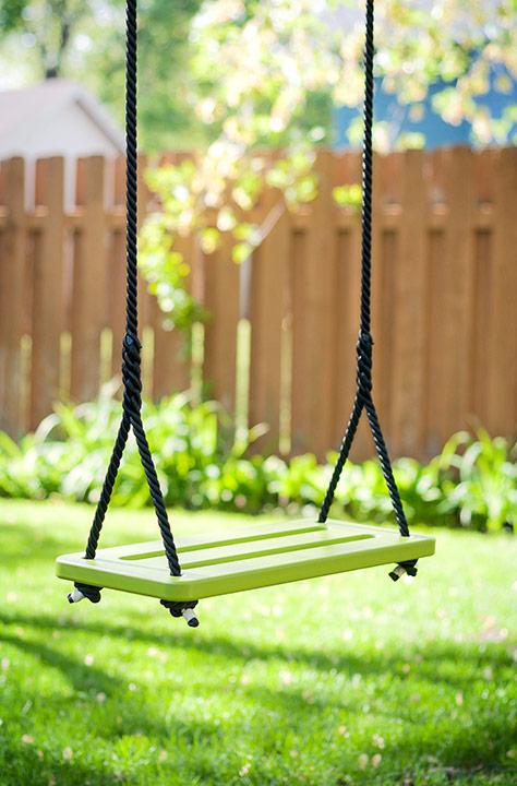 Rope Tree Swing Made of Recycled Plastic – Loll Designs