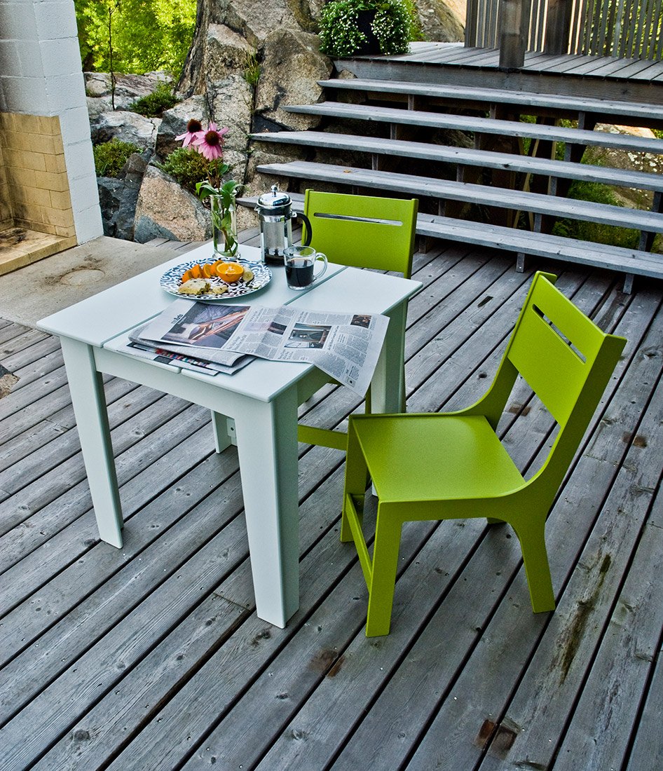 30" Modern Square Patio Table – Loll Designs