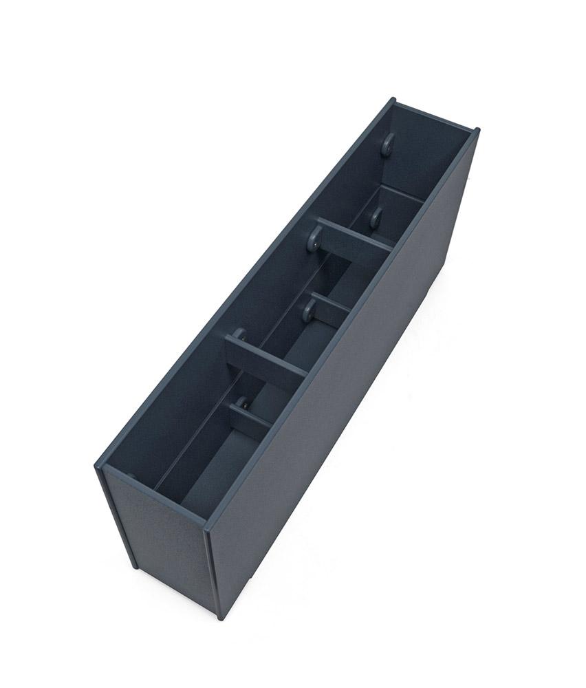 hsn modern design indoor/outdoor plastic box series planter 24-Gallon Planter Box for Modern Gardens – Loll Designs